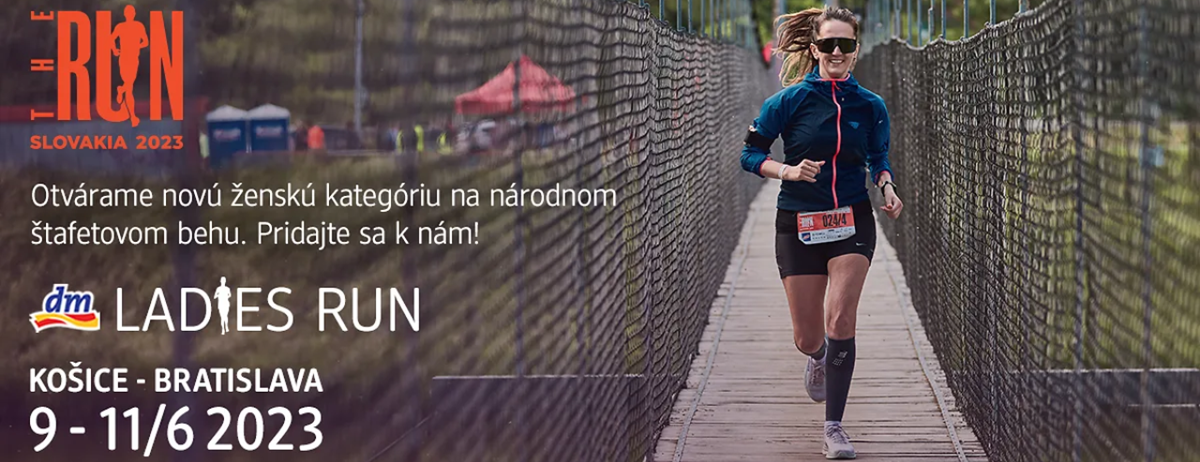 Poďte s dm bežať na THE RUN SLOVAKIA 2023